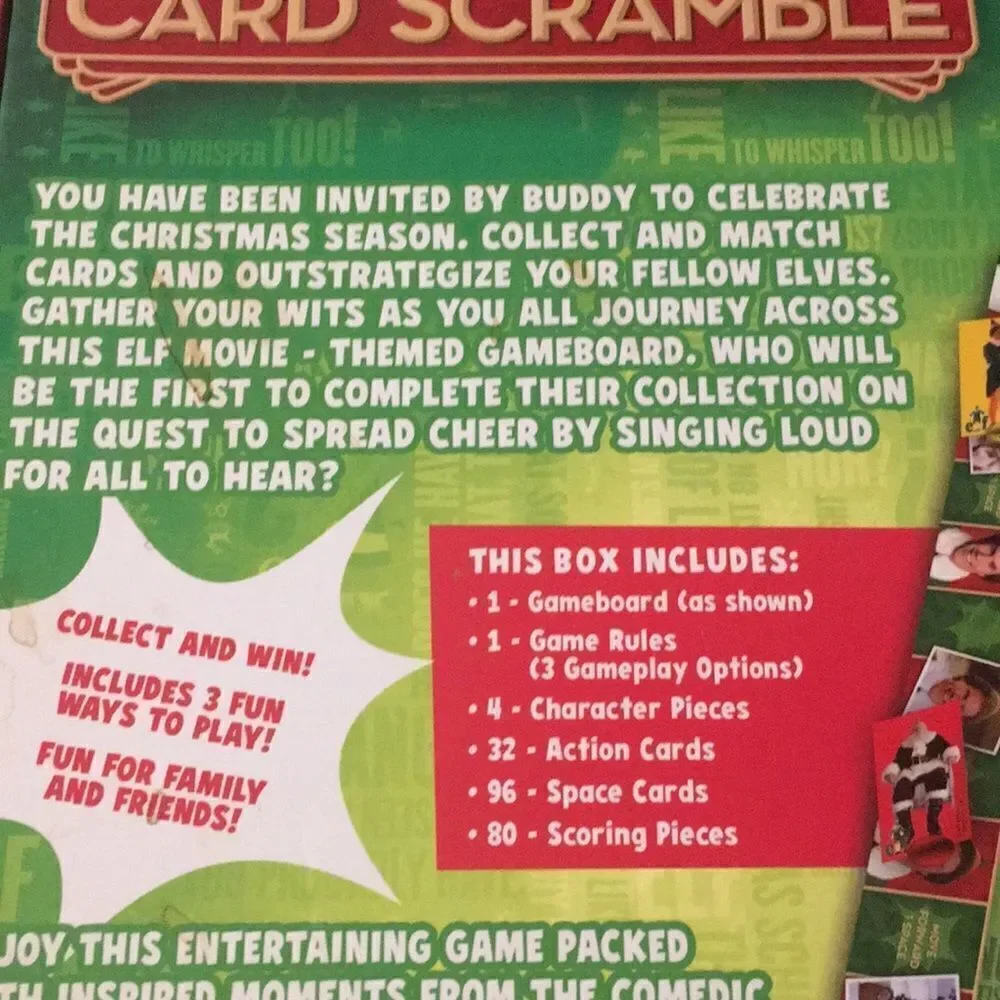 Elf  Board Game